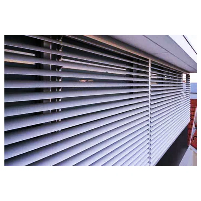 Horizontal  different color blind outdoor