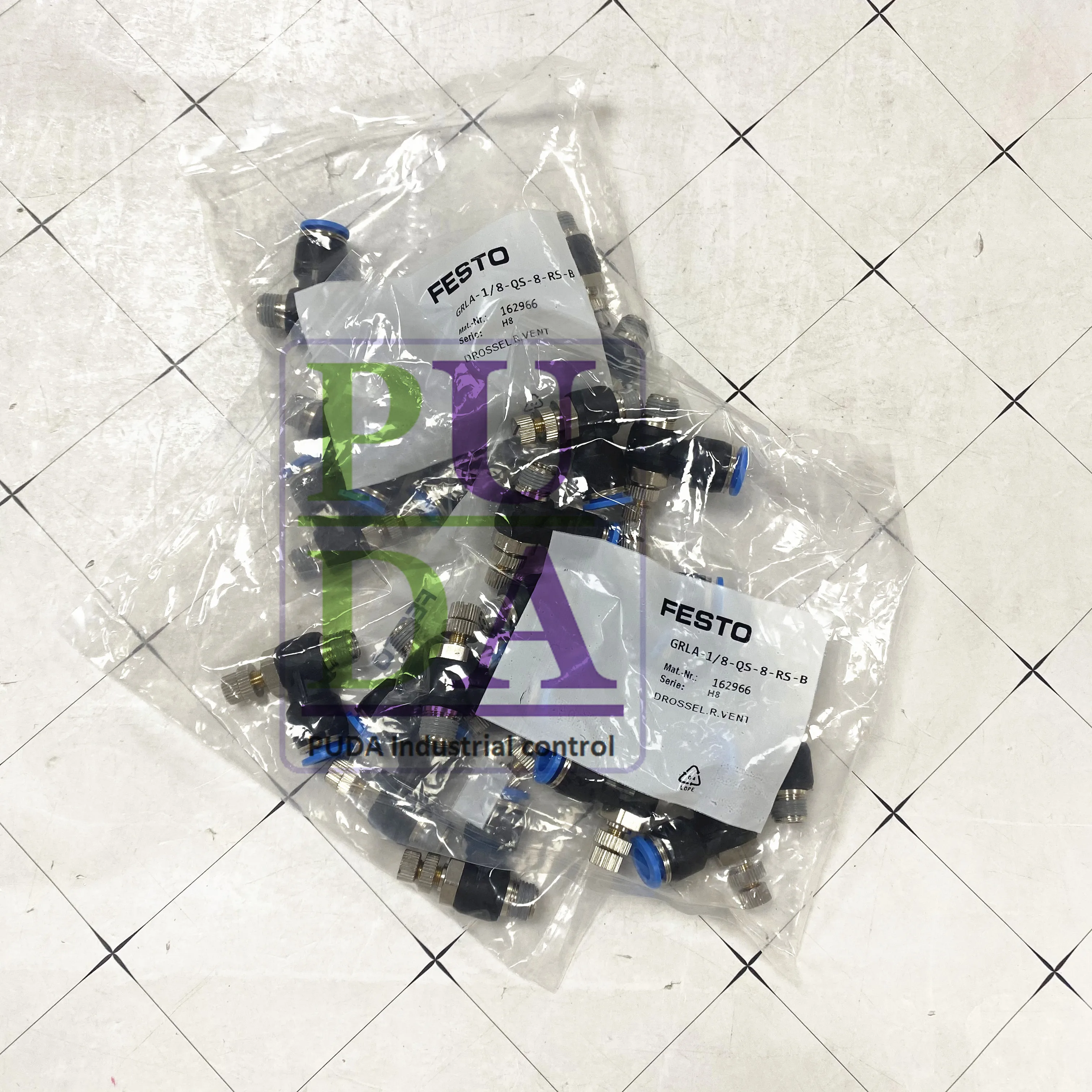 Spot Goods for New GRLA-1/8-QS-8-RS-B 162966 Cylinder Solenoid Valve GRLA-1/8-QS-8-RS-B