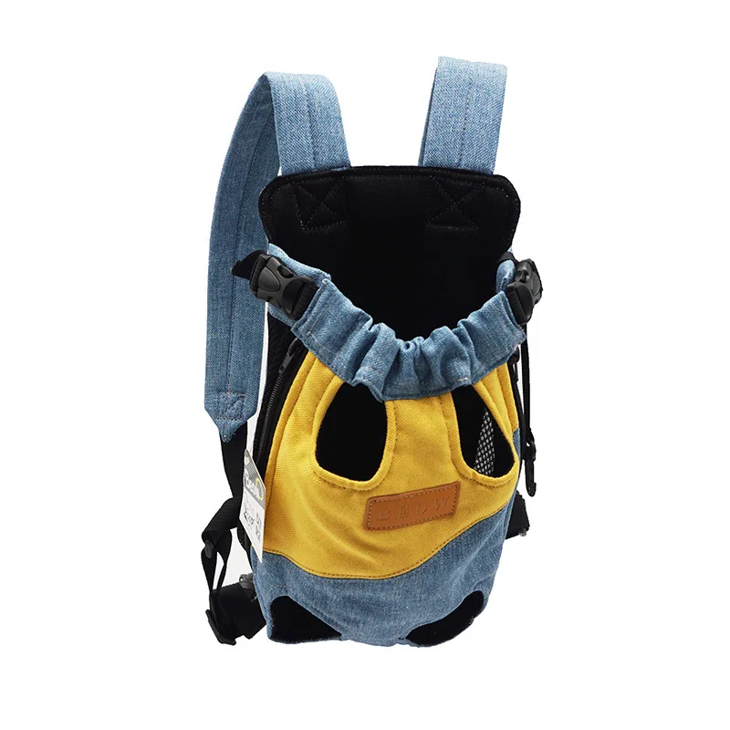 Easy-going Cat Dog Backpack Breathable Pet Carrier Portable Shoulders Bag