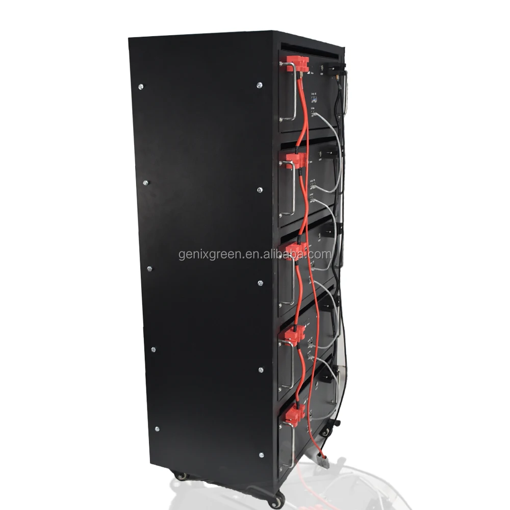 Rack Mounted 48V 100Ah LiFePO4 battery module  hybrid/off-grid 24kwh energy systems solar