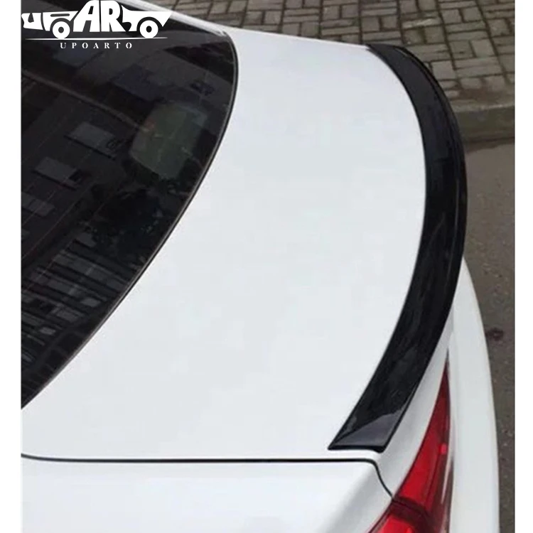 ABS Plastic Carbon Fiber Rear Boot Lip Spoilers Wing For Kia Picanto K2 Rio Sedan 2011 2012 2013 2014 2015 2016