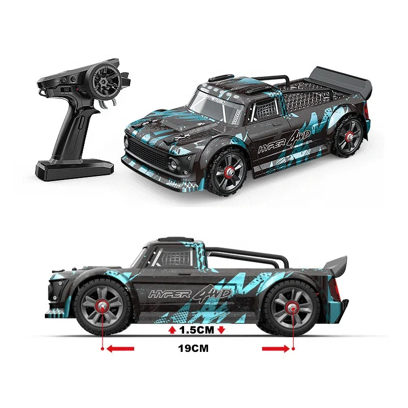 MJX Hyper Go 14301 2.4G 1/14 Rally Truck Truggy Buggy Drift Racing Alloy Metal Brushless High Speed Remote Control RC Car Model