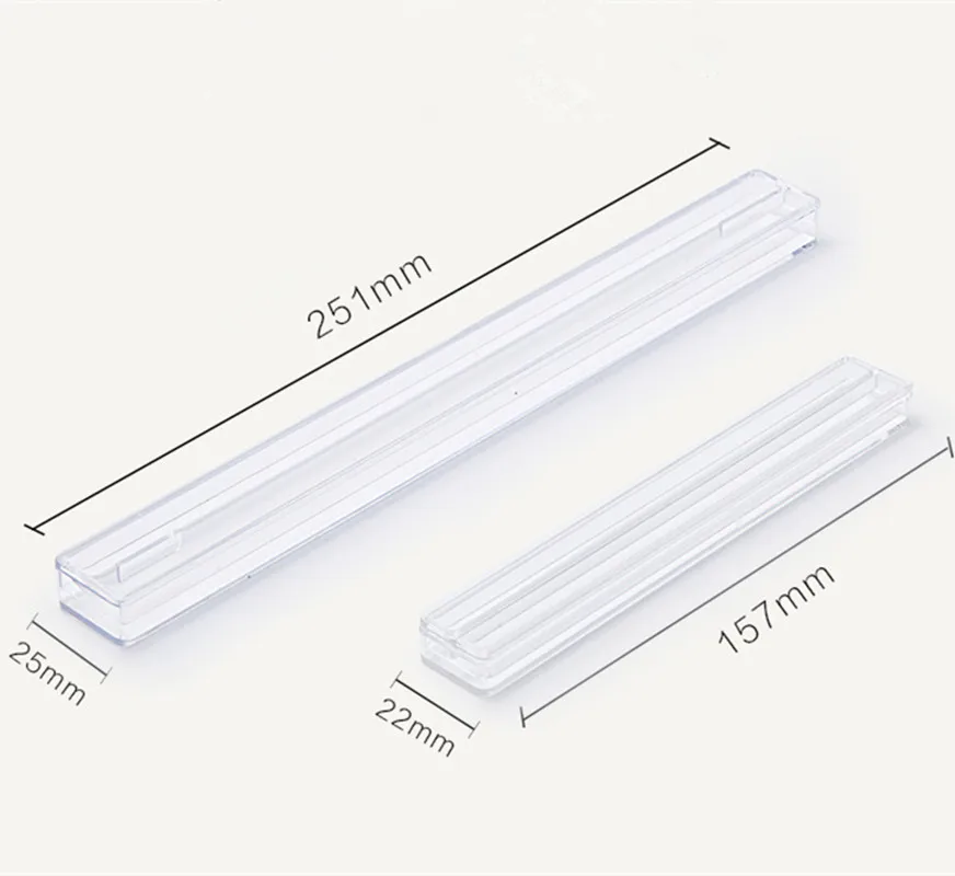 Transparent acrylic holder for chopsticks knife