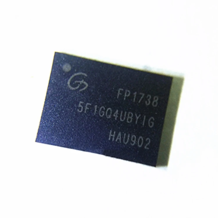 LCTX Original NAND memory IC chip GD5F1GQ4UBYIG SPI NAND FLASH 1Gb 1.65V-2.0V WSON8