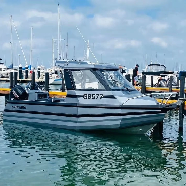 easycraft 6m barge low profileer aluminium boot