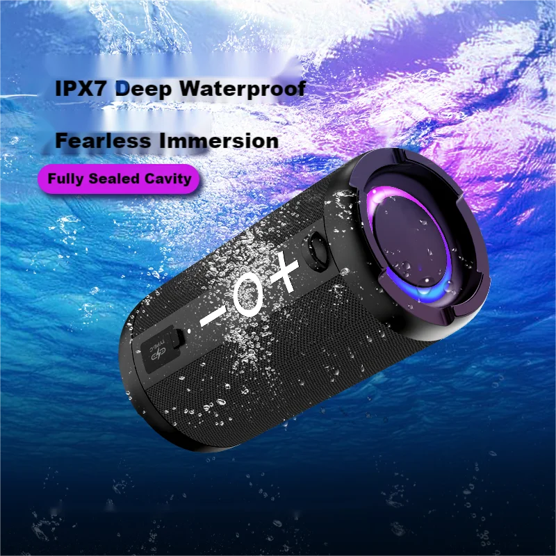 Новинка 2022 водостойкие IPX7 колонки RGB BT музыкальный мобильный телефон с bluetooth уличный беспроводной портативный профессиональный Hi-Fi динамик для