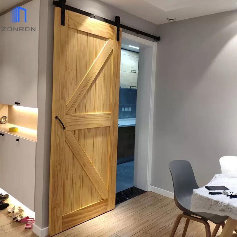 Zonron Barn Doors Dining Room Barn Door Wooden Doors For Houses