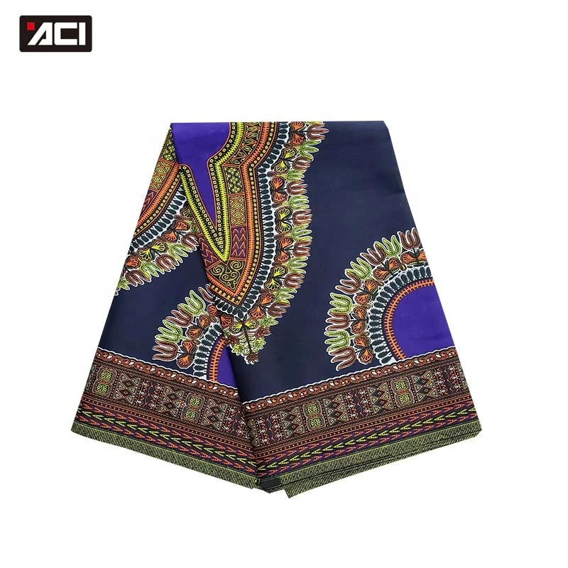 
ACI New Arrivals Dashiki Dress African Fabric Ankara African Wax Prints 6 Yards/Pcs Polyester Material Nigeria Wax Batik Fabric 