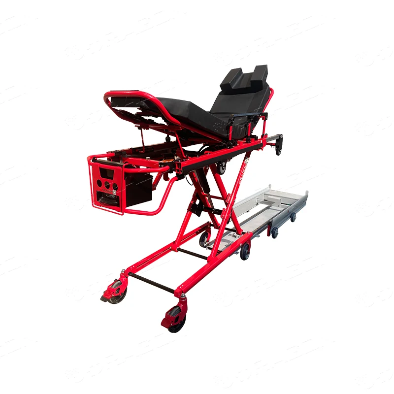 2024 Factory Direct Electric Lift Ambulance Stretcher Emergency Transfer Stretcher Trolley Bed