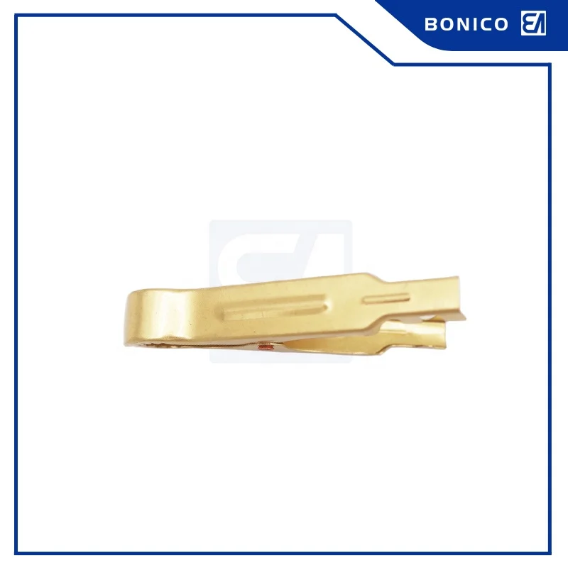 Зажим с латунным покрытием и изолятором зубьев, 50 А, 80 мм