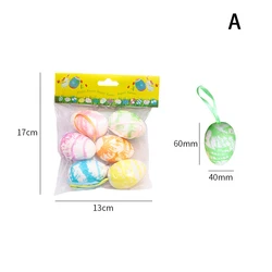 Factory supply mass empty easter eggs surprise toys decorative easter egg