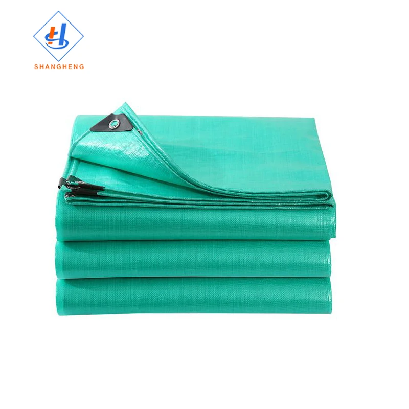 Green Rain Tarpaulin 12x12 Poly Tarp 140g Pe Tarpaulin