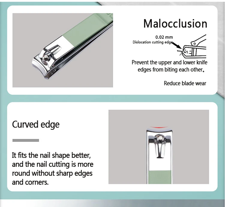 OEM New Wallet Manicure and Pedicure Set 16 Piece Set Nail Clipper for Gift Carbon Steel Daily Nail Care Tools Personal Care