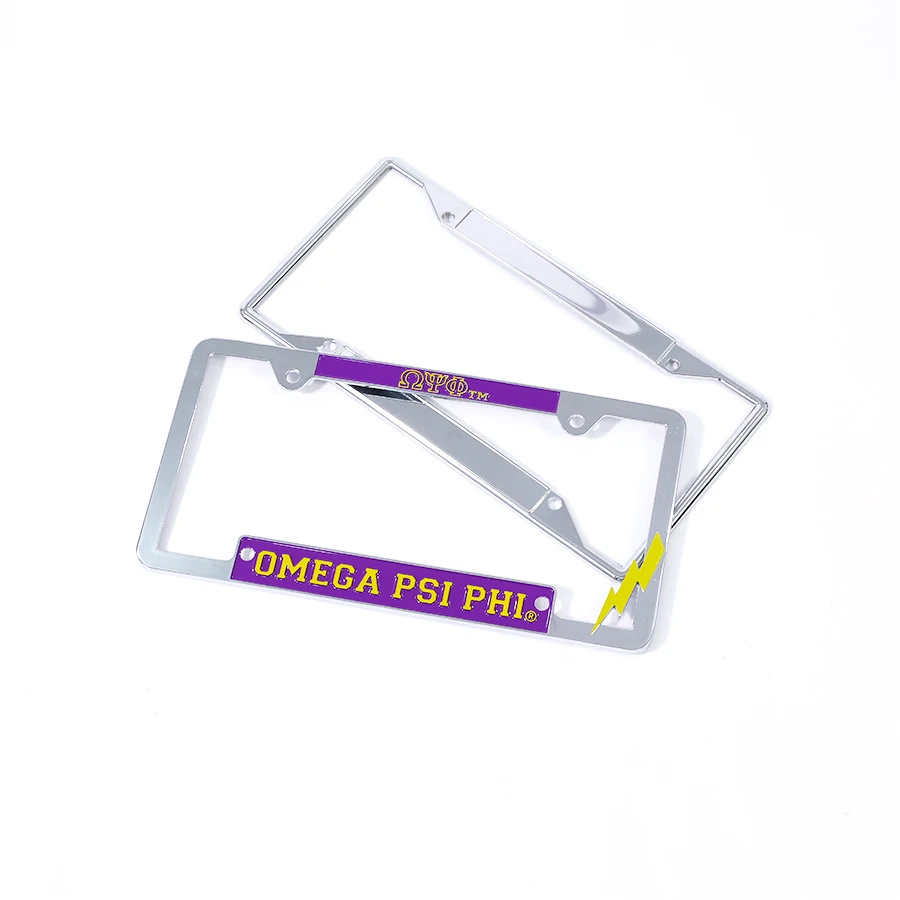 Rhinestone License Plate Frame Carbon Fiber Custom Silicone License Plate Frame