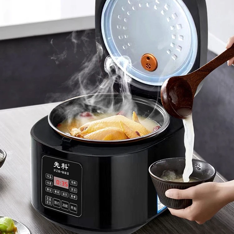 5L multi-functional large capacity rice cooker home intelligent reservation timing multi-purpose rice cooker factory direct sale