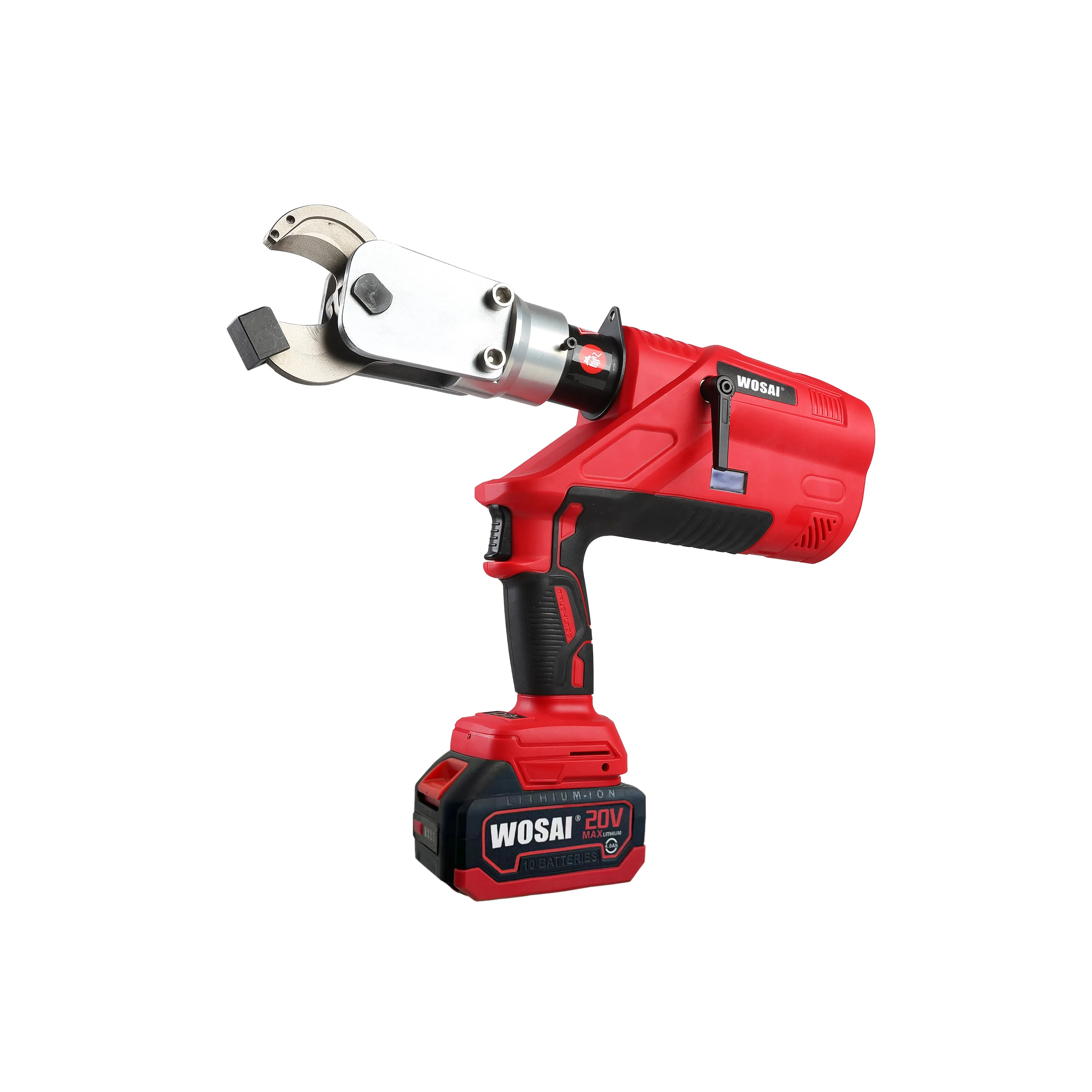 WOSAI Battery Powered Hydraulic Cordless Crimping Battery Press Tool Crimper