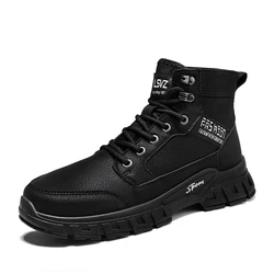 Hot Sale Cheap Price Breathable Fashion Trend Men Boots Casual Martin Boots