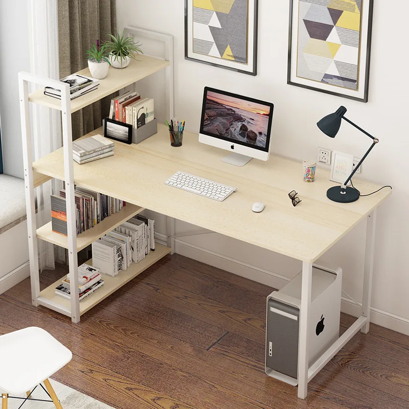 Executive computer wooden home office desk modern luxury organizer furniture