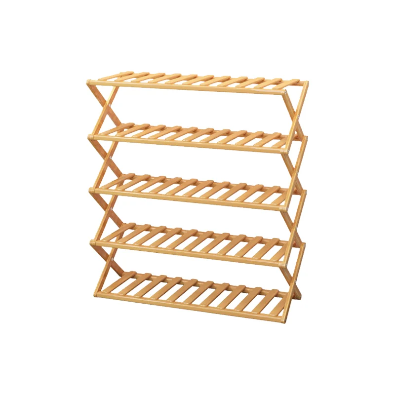 Modern Design Folding Wooden Shoe Rack (62496396104)