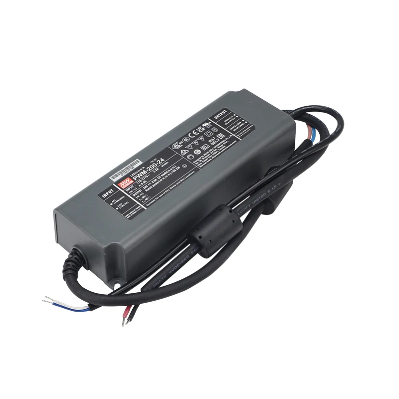 Бренд MEAN WELL представляет PWM-200-48KN 48V 12V 36V 24V 200 Вт постоянное напряжение ШИМ-выход KNX напряжение светодиодным драйвером для Подсветка: светодиодная лента