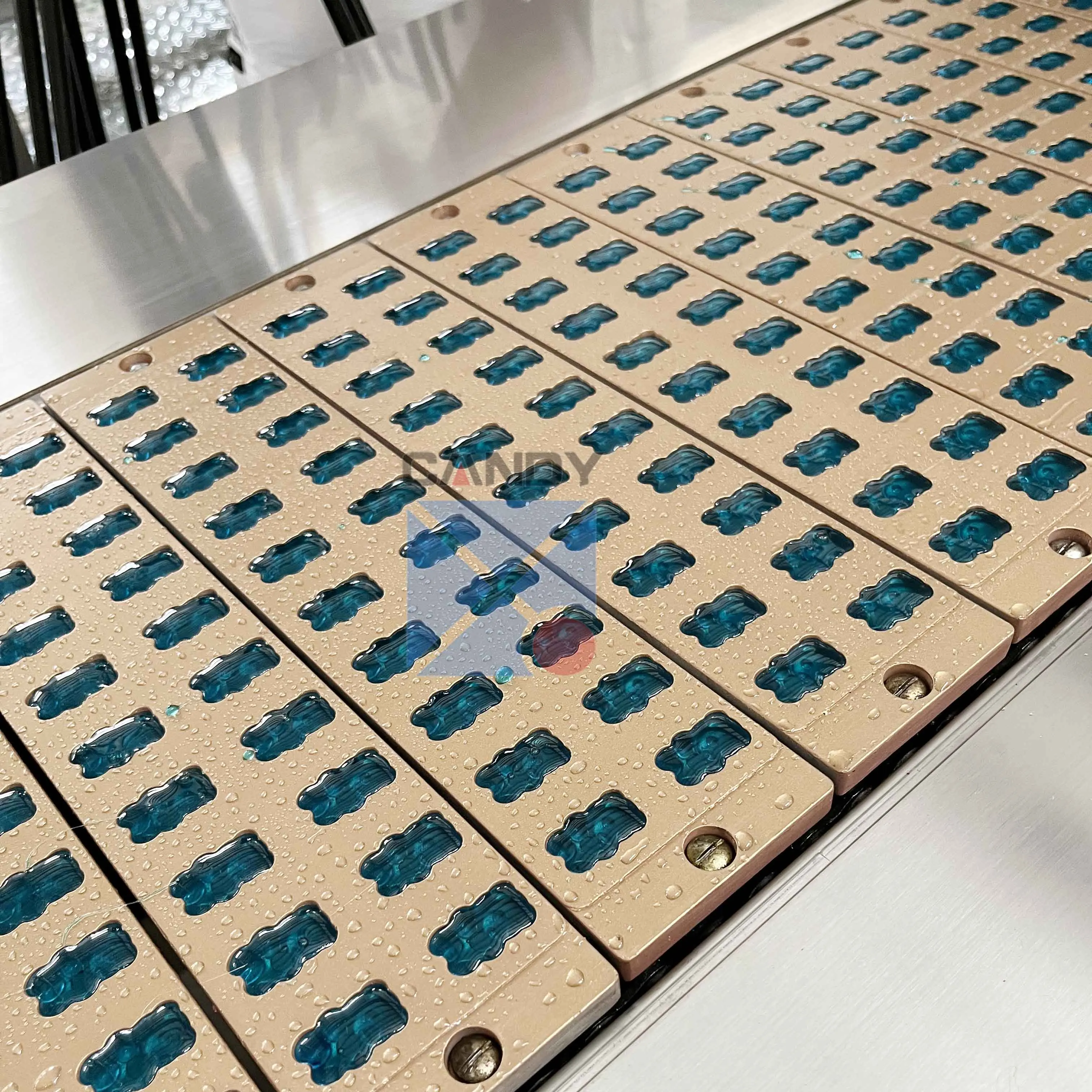 Different Capacity Candy Making Machine Hard Boiled Candy Lollipop Marmalade Jelly Gelatin Pectin Gummy Production Line