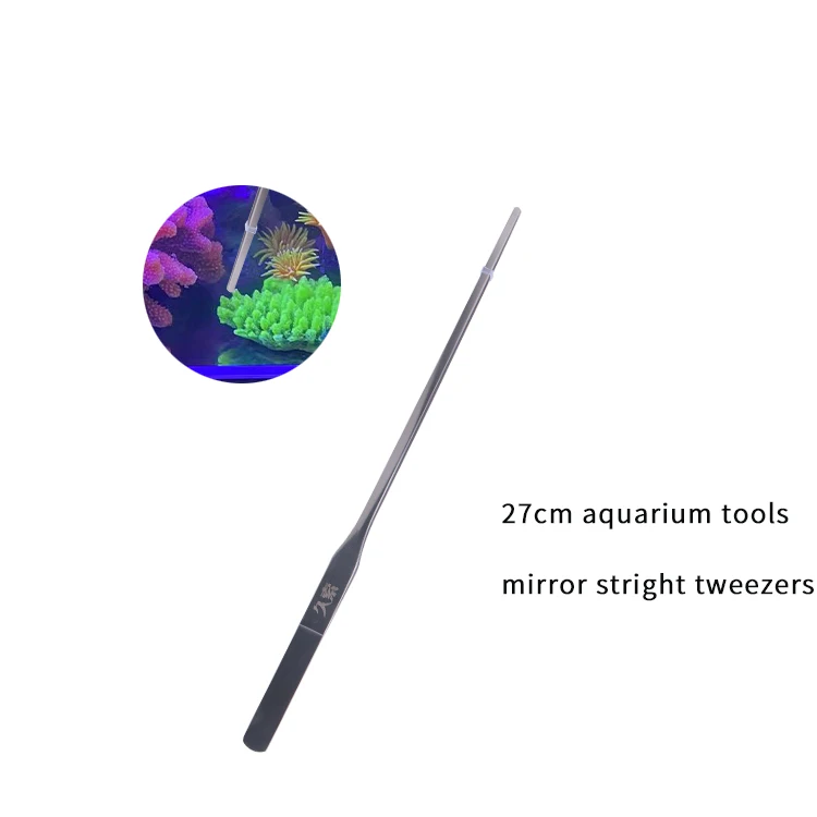 Aquatic Plant Stainless Steel Tweezers Scissor Spatula Planted Aquarium Tools Set For Fish Tank Cleaning