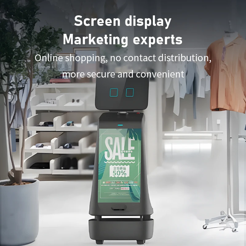 China Manufacturer Restaurant Low Price Reception Service Robot