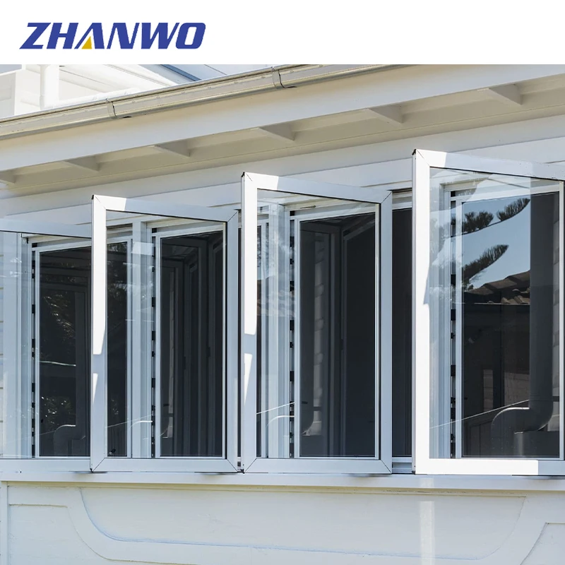 cheap price aluminum clear glass casement window glass casement window for house