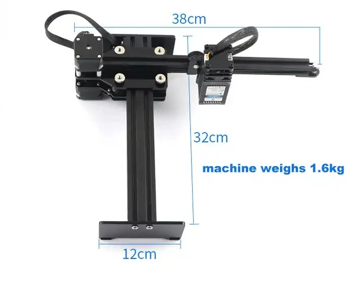 High Power Laser Engraving Machine Plastic Marking Machine Micro Small Engraving Machine Wood Engraving 7W