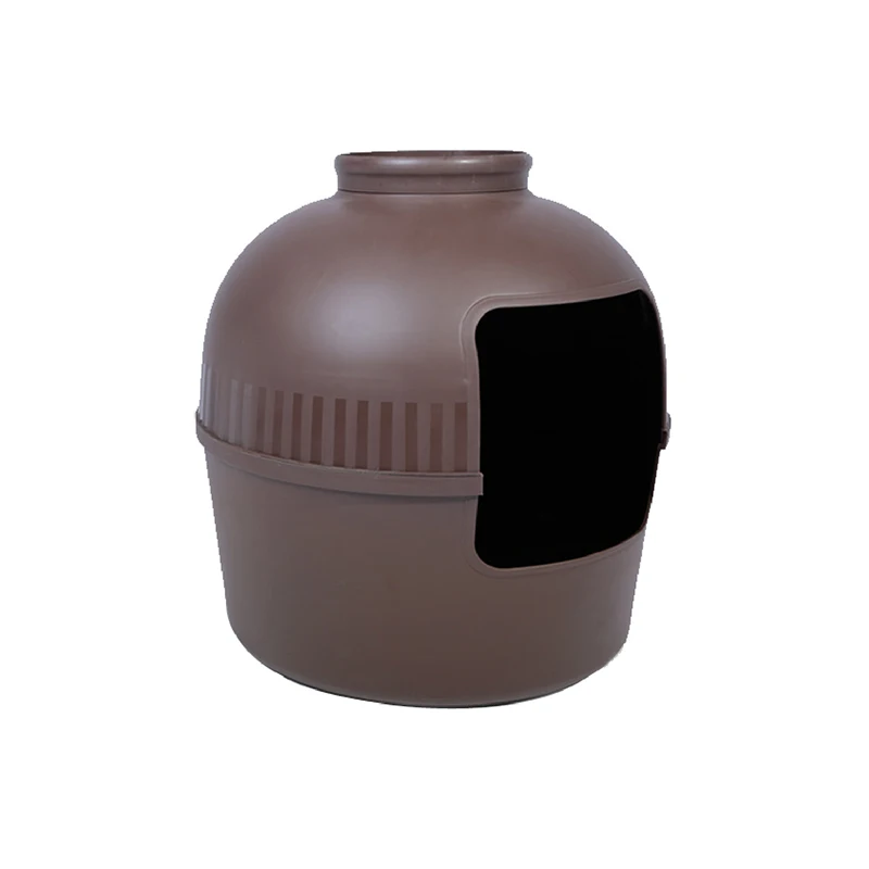 Pet Cat Litter Cabinet Planter Furniture Cat Toilet Hidden Kitty Large Cats Sandbox Plus Size No Leakage Enclosure Litter Box