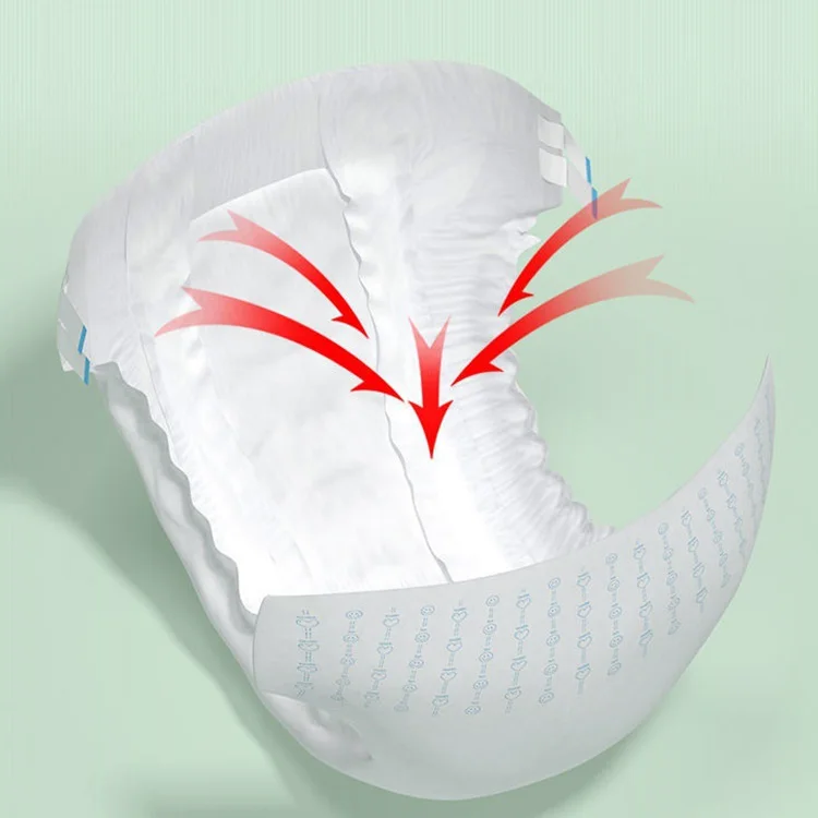 Manufacturer Wholesale Disposable Adult Diapers Super Absorption Comfrey Adult Diaper for Elderly People