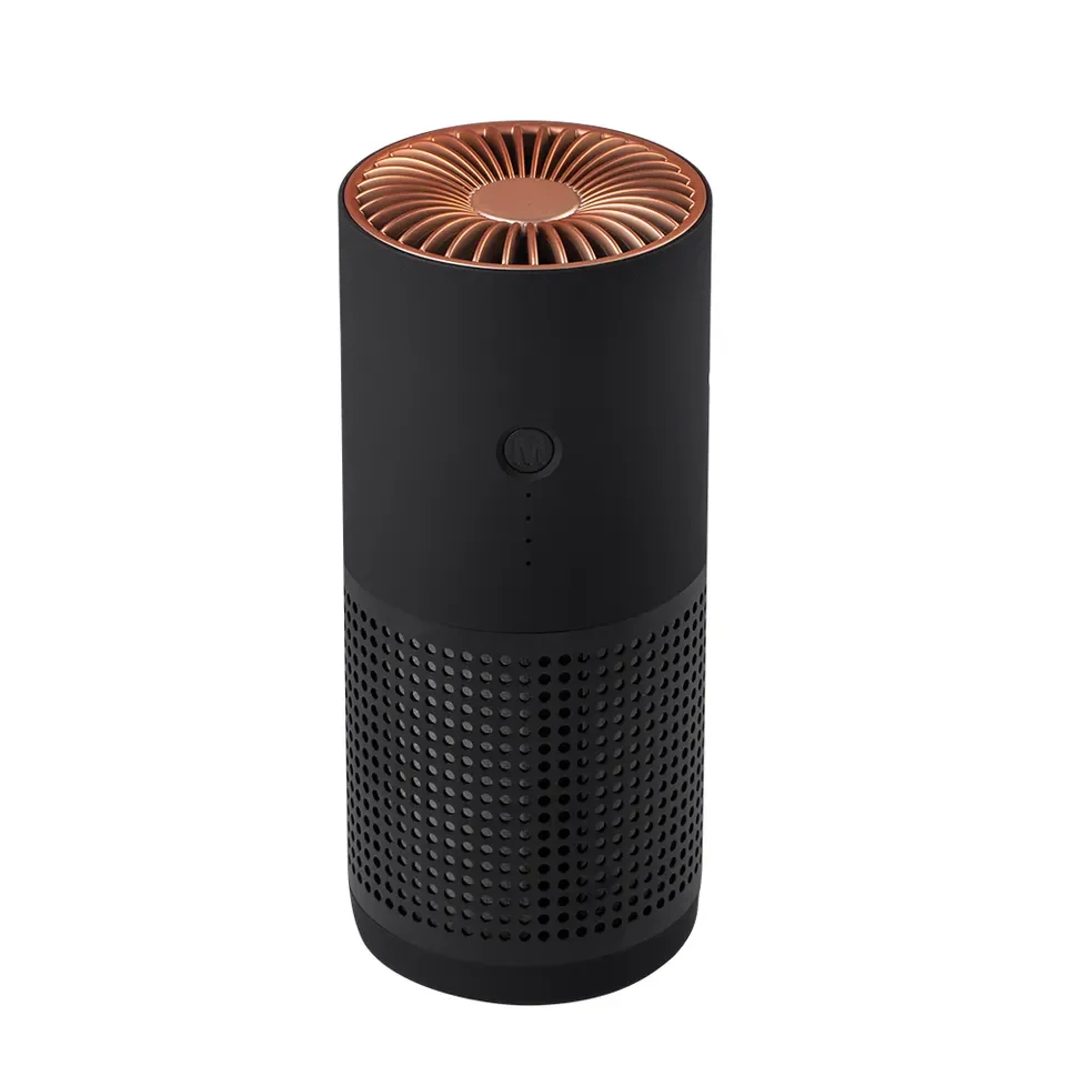 2023 New Mini Portable Car Air Purifier Dust Smoke Purifying