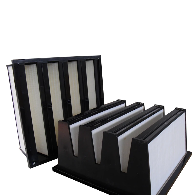 Пылесборник из стекловолокна для вентиляции миниатюрные воздушные фильтры в пластиковой коробке