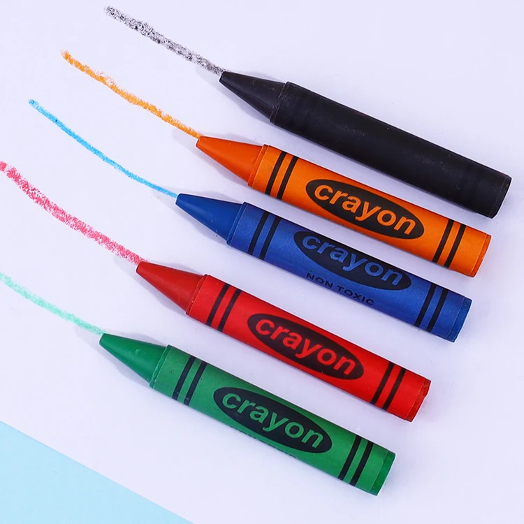 Factory direct sale school supplies wholesale safety non-toxic 24 colors oil pastels for drawing
