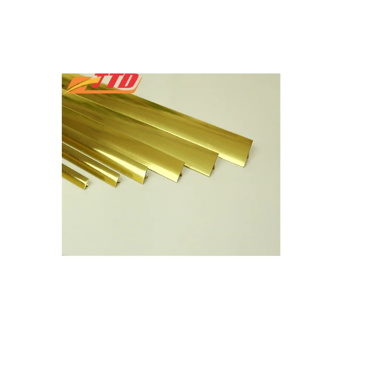 Brass Strip Brass Floor Tile Trim Continuous Innovation- Give Me A Chance, I Will Make You Satisfied: Thuan Thanh Dat Brass Ttd