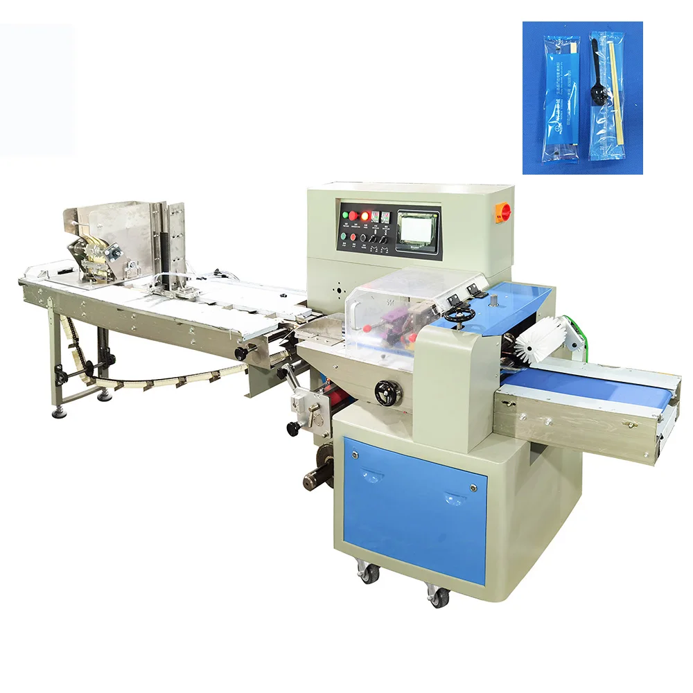 High Speed Automatic Disposable Razor Packaging Machine Hotel Toothbrush Toothpaste Popsicle Packaging And Sealing Machine
