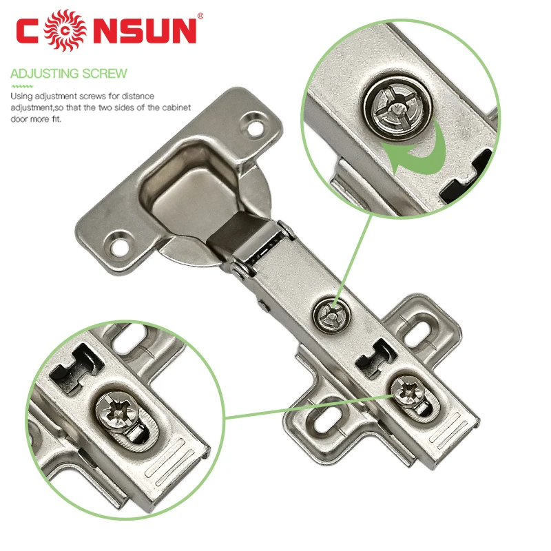Stainless Steel Kitchen Hinges Heavy Duty hydraulic Cabinet Door Hinge