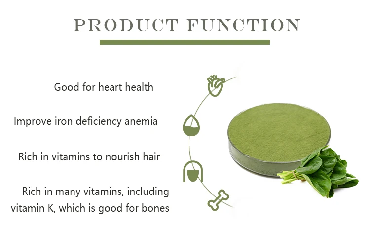 high quality spinach powder dried frozen spinach spinach juice powder