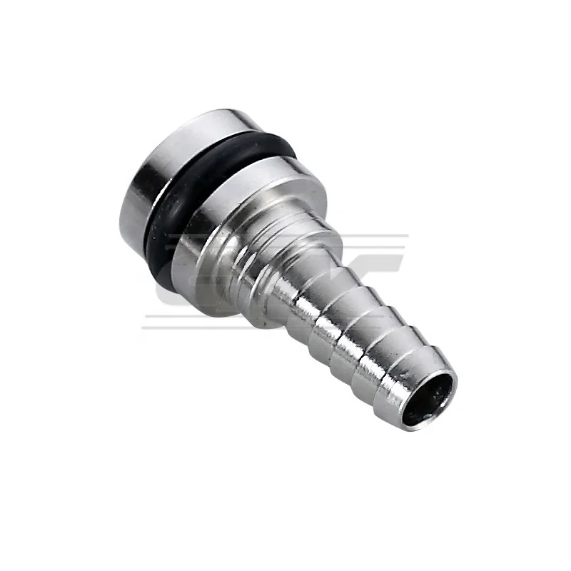 stainless steel hose barb syrup outlet adapter pipe