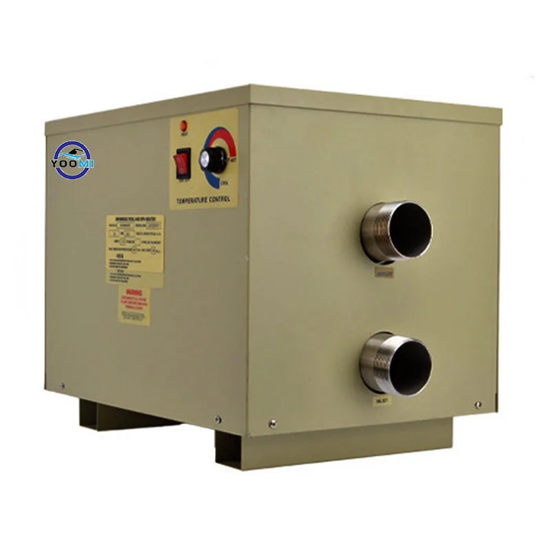 Titanium electric heater for swimming pool above ground stainless steel pool heater air source spring heater swimming pool