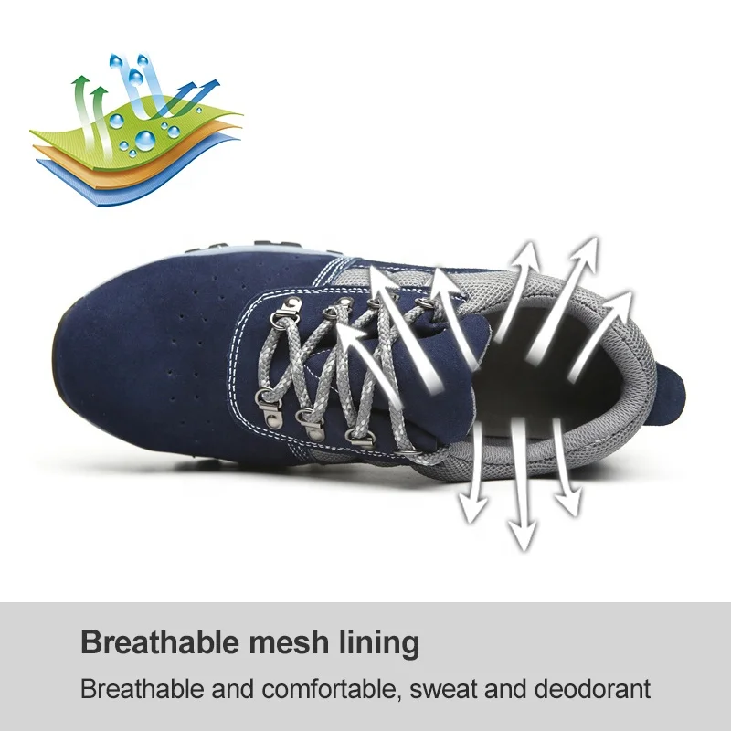 Flip fur protective shoes anti-mite puncture protective shoes oil resistant acid and alkali safety shoes