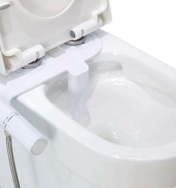 slim dual nozzle bidetattachment non electric bide mechanical toilet bidet attachment