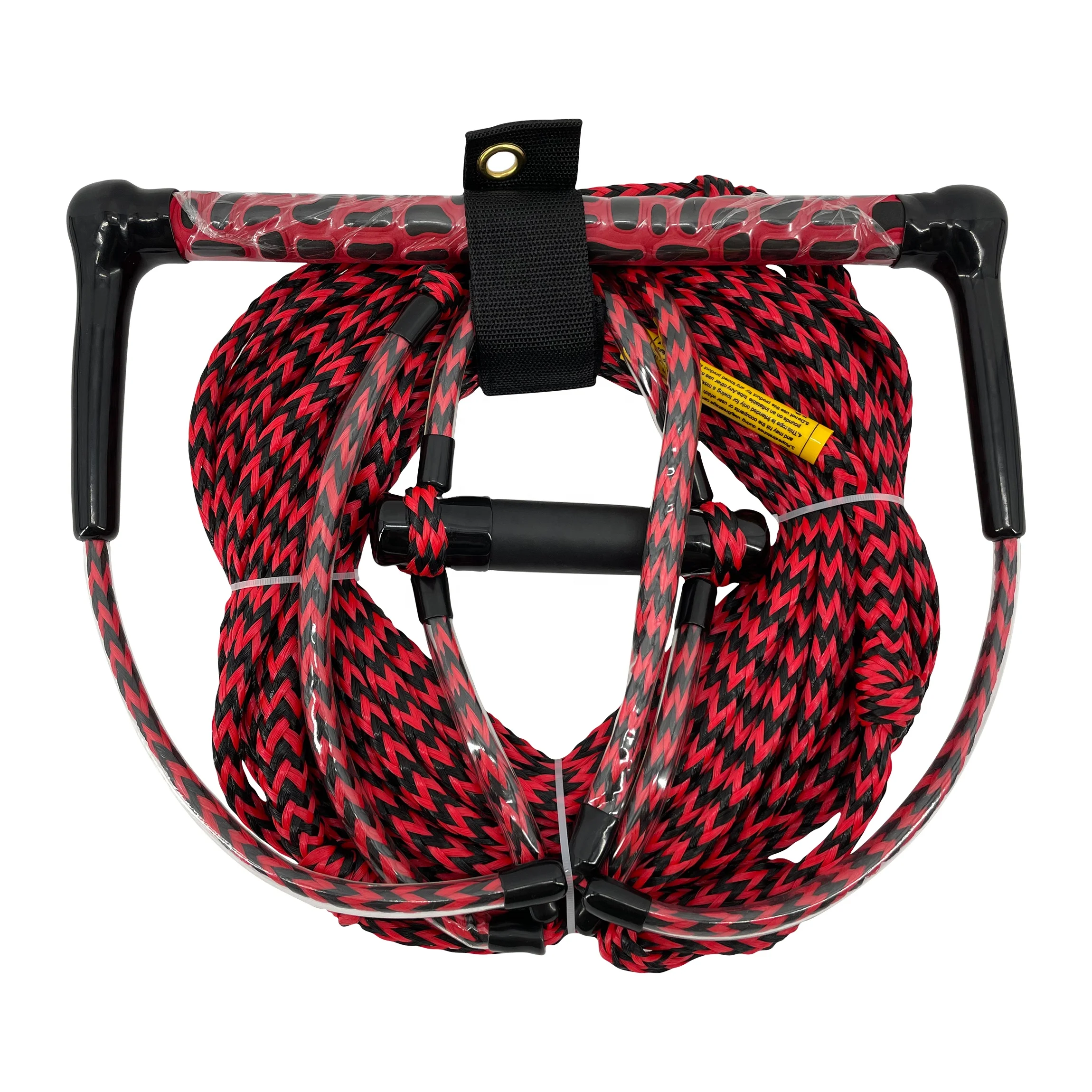 75ft 2200lbs Ski Rope Surfing 2Handle for Towing Rope Wakeboarding Line with 15IN EVA Handle
