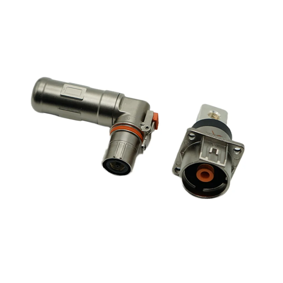 Waterproof Ip67 High Voltage Connector 1 Pin Cable 400a Hvil