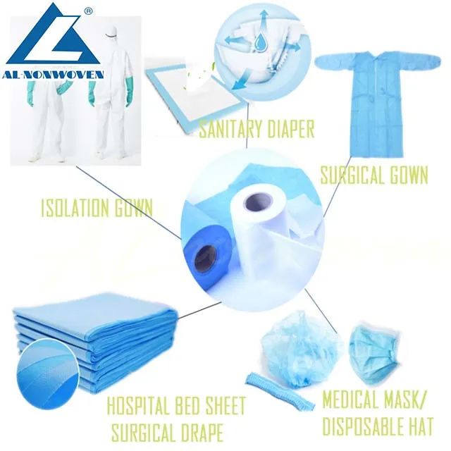 PP spun bond non woven fabric making machine / High Speed automatic non woven machinery