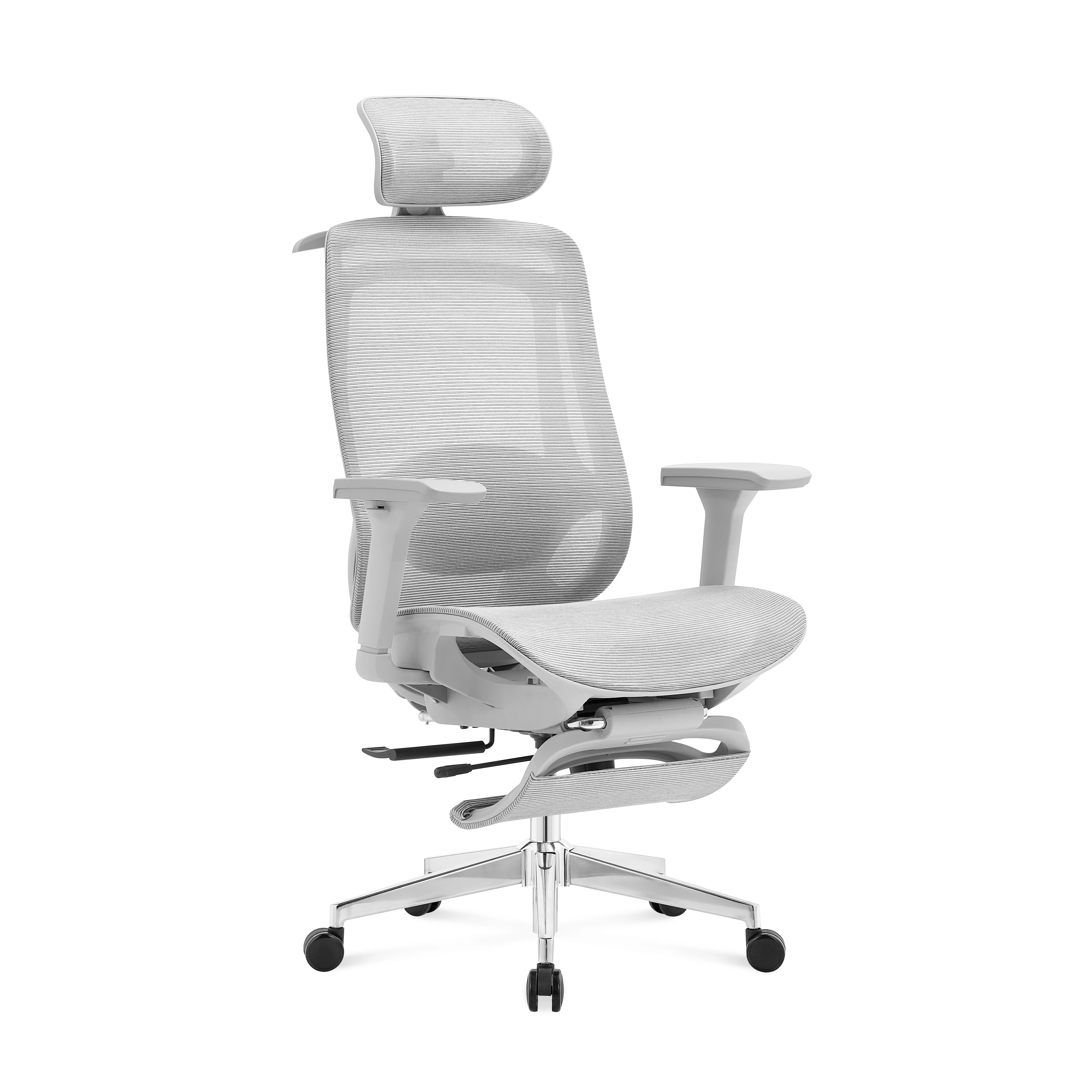 Swivel advanced sillas de oficina Mesh Back Ergonomic office furniture chair high back chair with footrest for sleeping