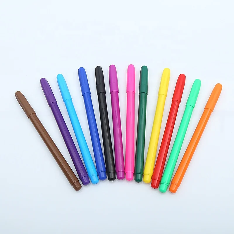 Colored felt tip marker pen water color pen for DIY drawing