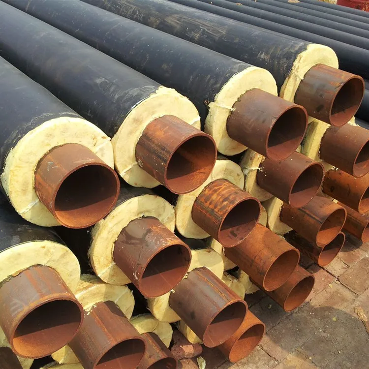 
Pre-Insulated Steel Pipe Polyurethane Foam Insulation and HDPE Jacket 