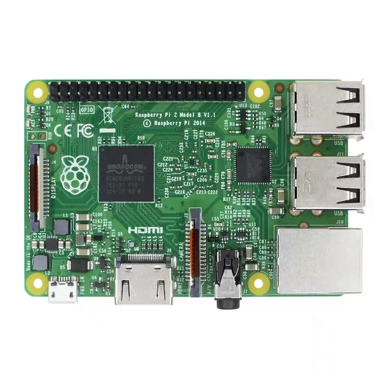 Raspberry Pi 2 Generation Type B 2B motherboard Raspberry Pi 2 Model B development board Linux programming suite