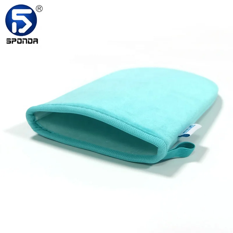 Instant Lotion Self Tanner Tanning Mitt Glove for Best Fake Tan Exfoliating Gloves